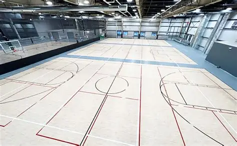 Indoor courts at OAW Indoor Sports Complex